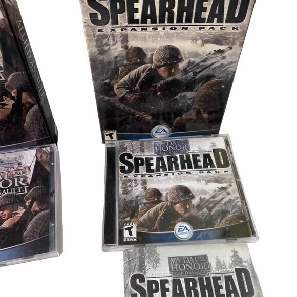 Lot of 3 Medal of Honor Allied Assault u PC Game Software Complete in Boxes - Picture 4 of 13